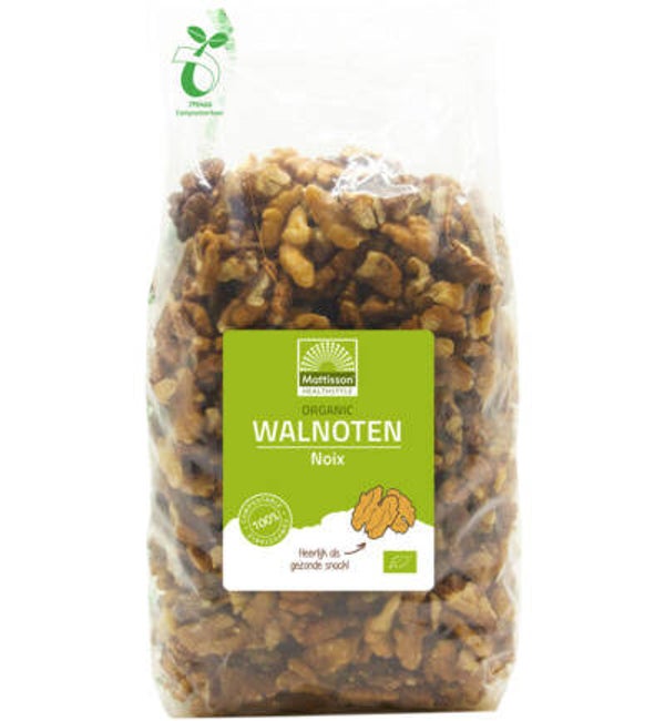 Mattisson  Walnoten Bio 500g Voorraad