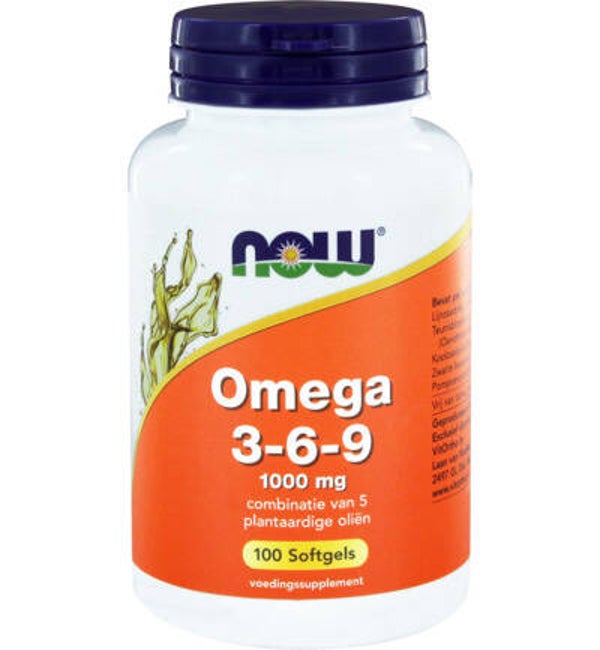 Now Omega 3-6-9 1000 mg (100sft)