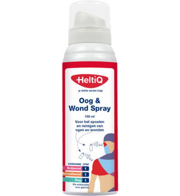 HeltiQ Wond & oog spray (100ml)