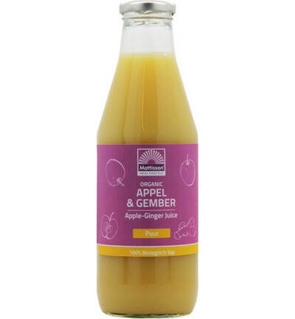 Mattisson Appel & gembersap bio (750ml)