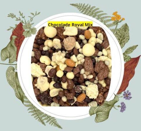 Bio-paradise Chocolade Royal Mix 350 gr Verp 6