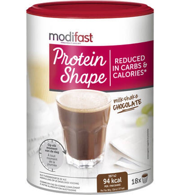 Modifast Protein Shape Milkshake Chocolade (afslankshake) (540g)