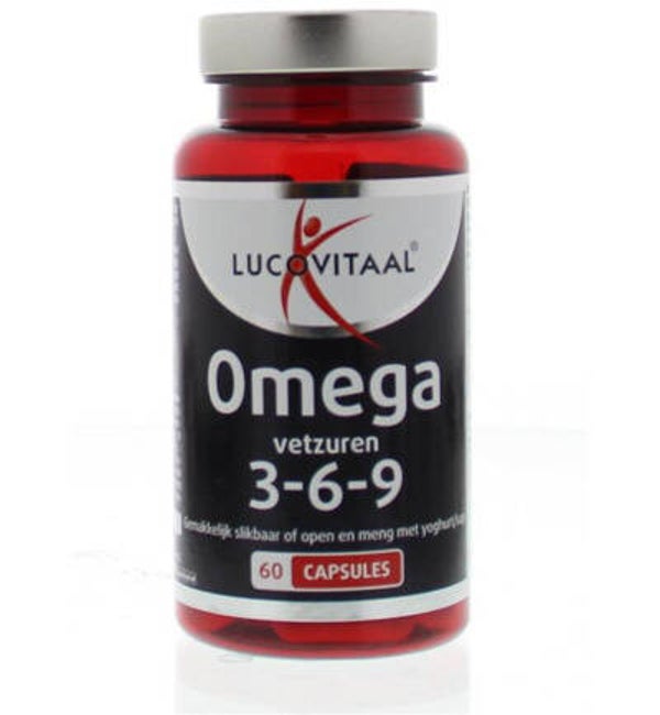 Lucovitaal Omega 3 6 9 (60ca)