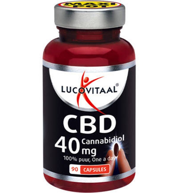 Lucovitaal CBD Cannabidiol 40 mg (90ca)