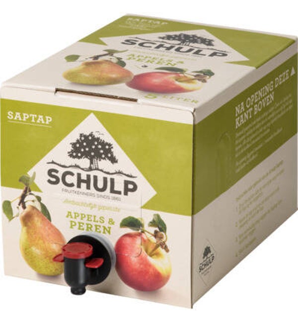Schulp Appel peer saptap (5liter )