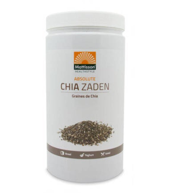 Mattisson Absolute chia zaad raw (1000g)