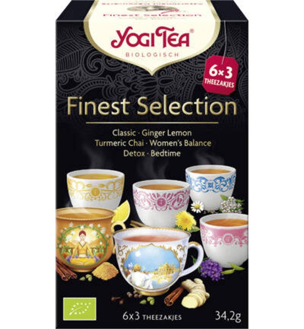 Yogi Tea Finest selection (3x6st)