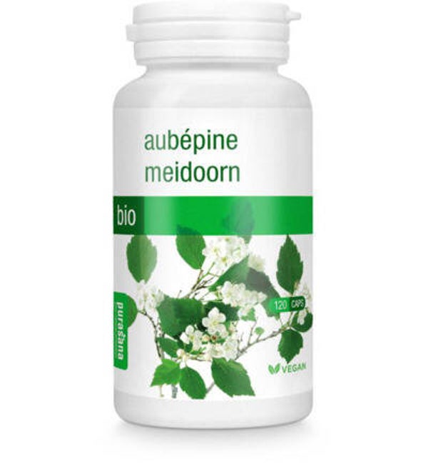 Purasana  Meidoorn Vegan Bio 120vc