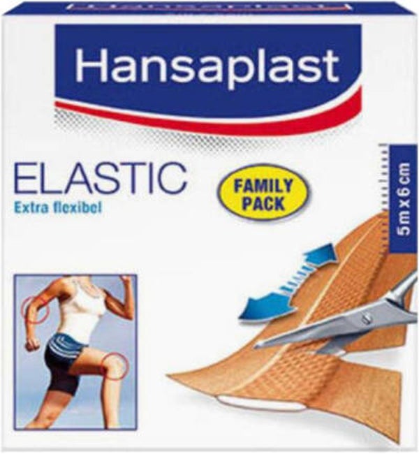 Hansaplast Elastic family 5 m x 6 cm (1st)