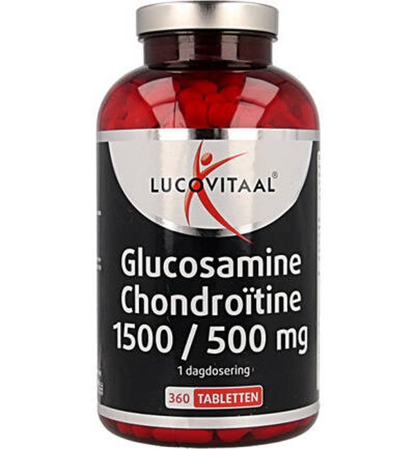 Lucovitaal Glucosamine/chondroitine pot (360tb)