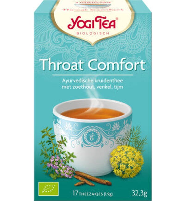 Yogi Tea Throat comfort bio (17st)