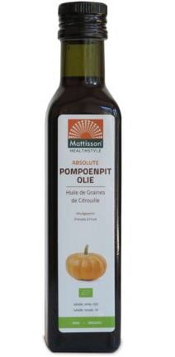 Mattisson  Absolute Pompoenpitolie Raw Bio 250ml