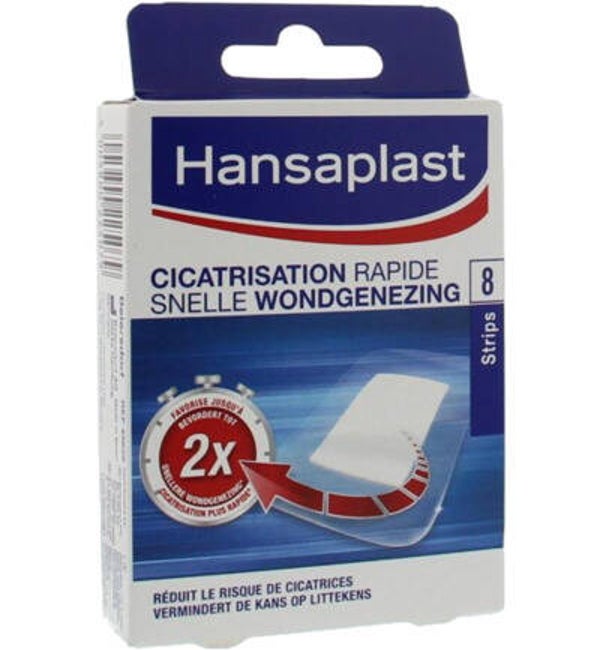 Hansaplast Snelle wondegenezing groot (8st)