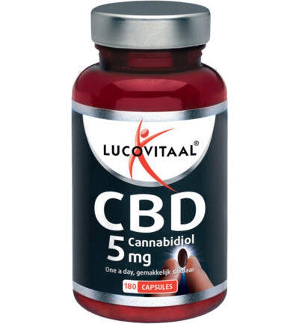 Lucovitaal Cannabidiol CBD 5 mg (180ca)