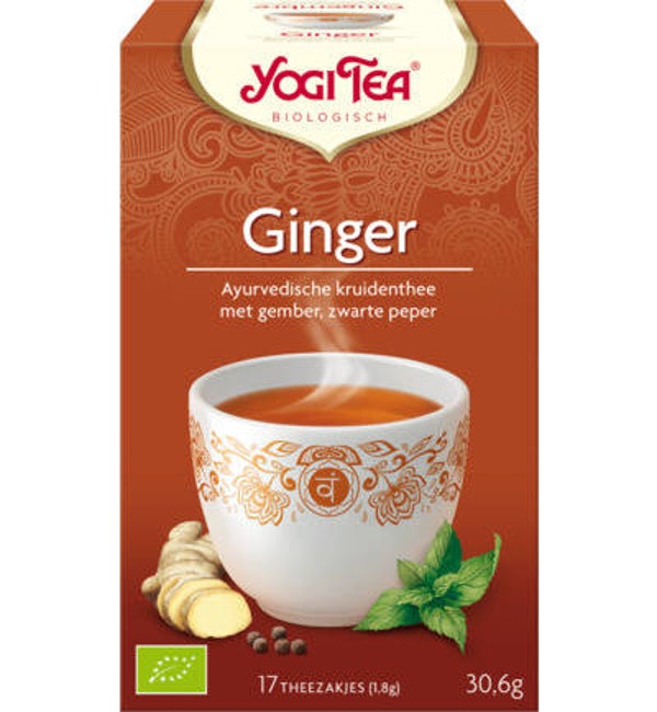 Yogi Tea Ginger bio (17st)