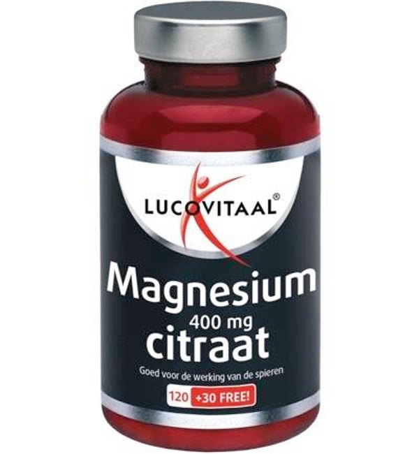 Lucovitaal Magnesium citraat 400 mg (150tb)