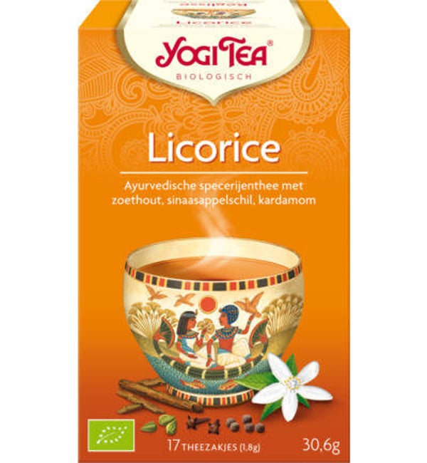 Yogi Tea Licorice Egyptian bio (17st)
