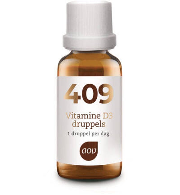 AOV  409 Vitamine D3 Druppels 25 Mcg 15ml