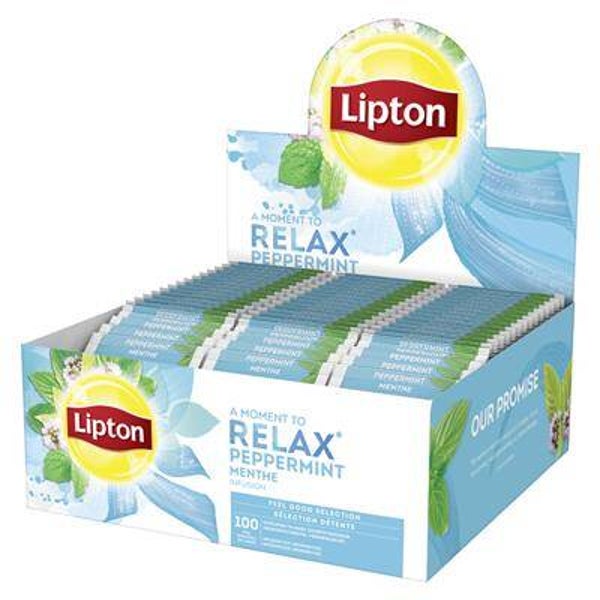 Display 100  LIPTON MUNT RELAX 100 BUILTJES