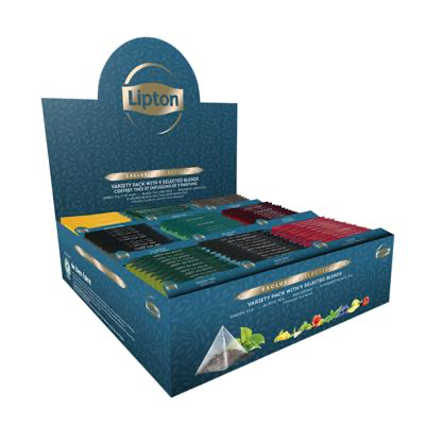 Thee lipton variety pack excl 9 ass  108 stuks