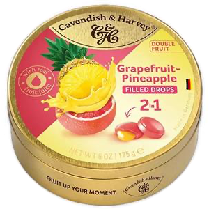 CAVENDISH&HARVEY LEMON-STRAWB. FILLED DROPS 9X175G Art nr. 56641