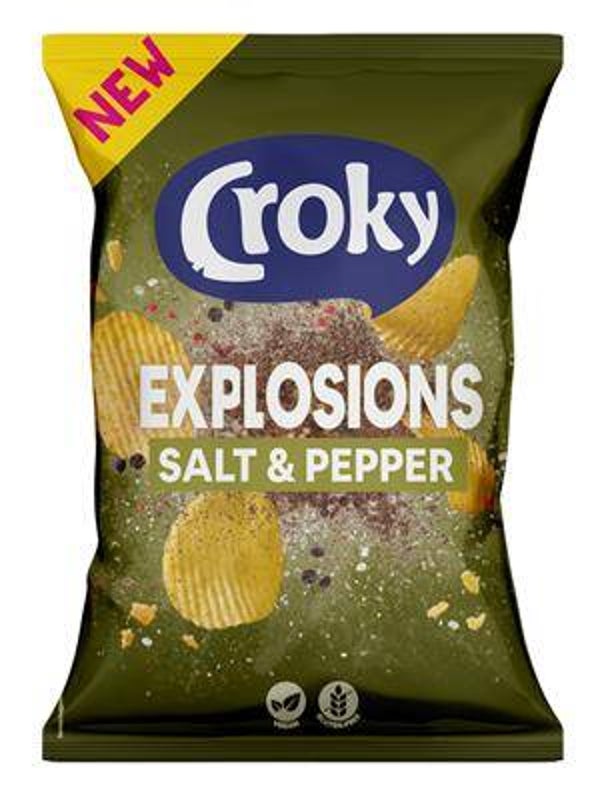 CROKY EXPLOSIONS SALT & PEPPER 20X40G Art nr. 55053
