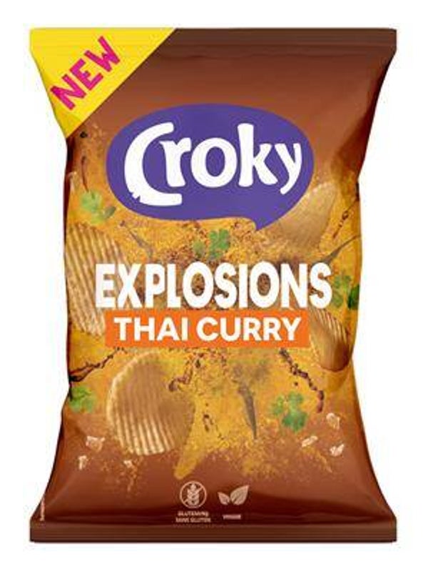 CROKY EXPLOSIONS THAI CURRY 20X40G Art nr. 52654