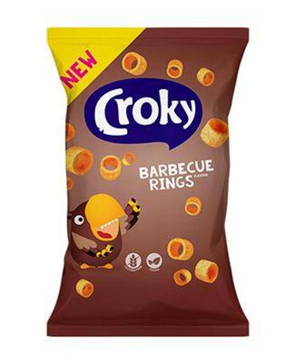 CROKY RINGS BARBECUE 25X35G Art nr. 56344