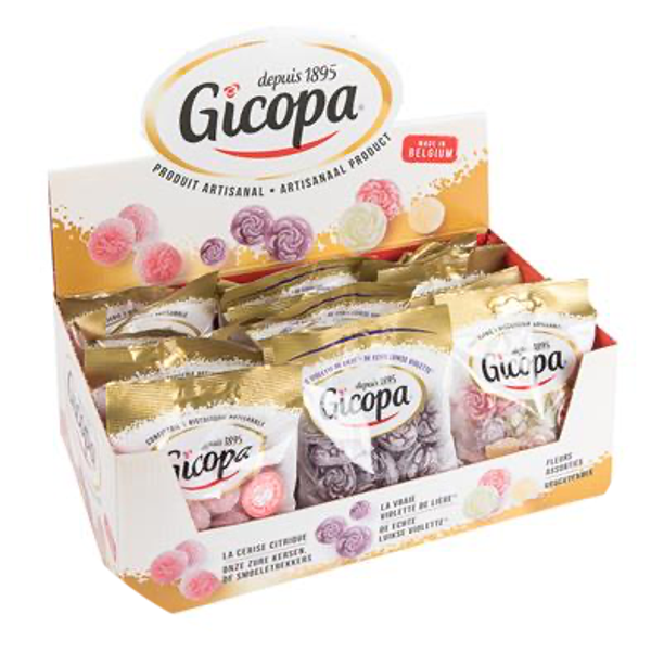 GICOPA DISPLAY 18 TOP MIX 18 stuk  T00G