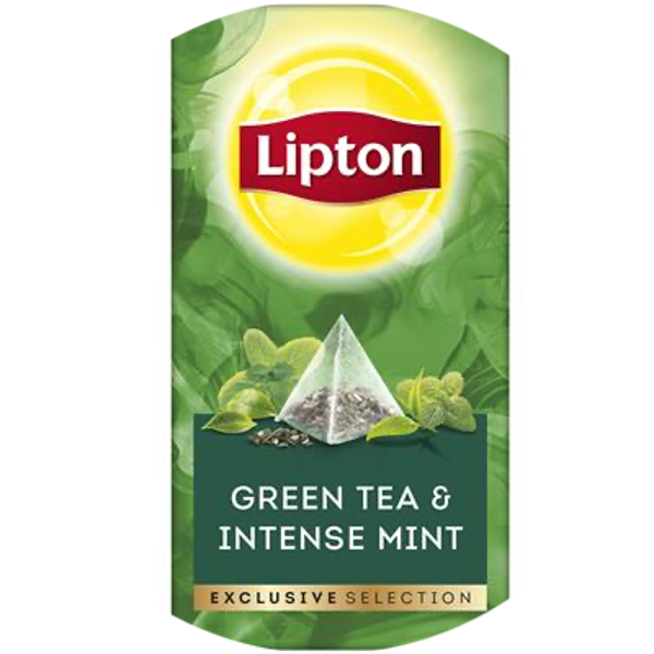 LIPTON EXCL. SEL. GROENE THEE MUNT 25 BUILTJES X6 Art nr. 54108