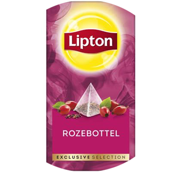 LIPTON EXCL. SEL. ROZENBOTTEL 25 BUILTJES X6 Art nr. 54110