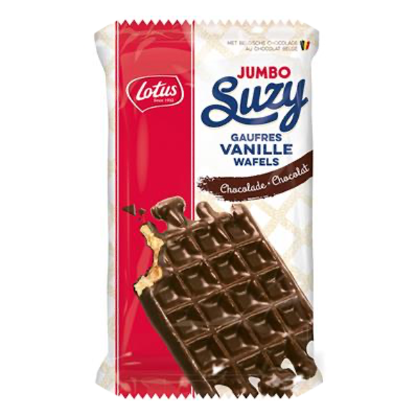 LOTUS SUZY JUMBO VANILLEWAFEL CHOCOLADE 20X75G 1ST Art nr. 24921