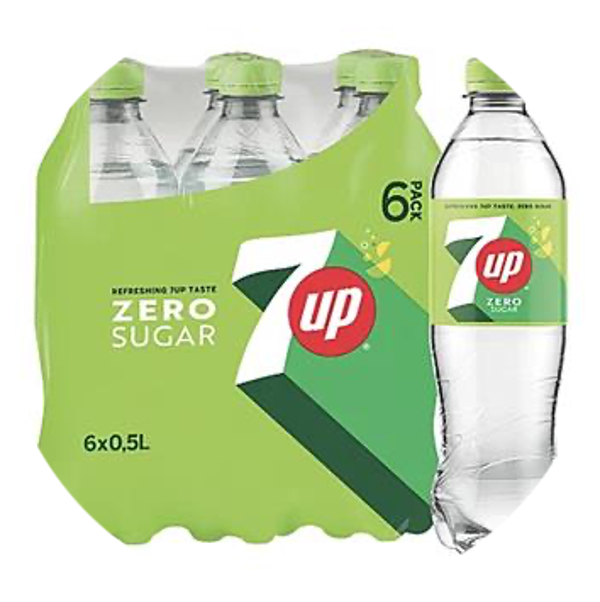 7UP FREE PET 4X50CL 6-PACK Art nr. 55847