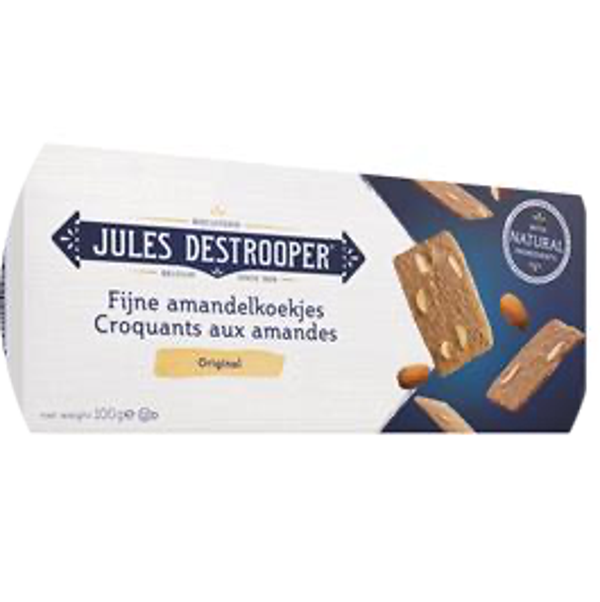 J.DESTROOPER AMANDELBROOD 12X100G