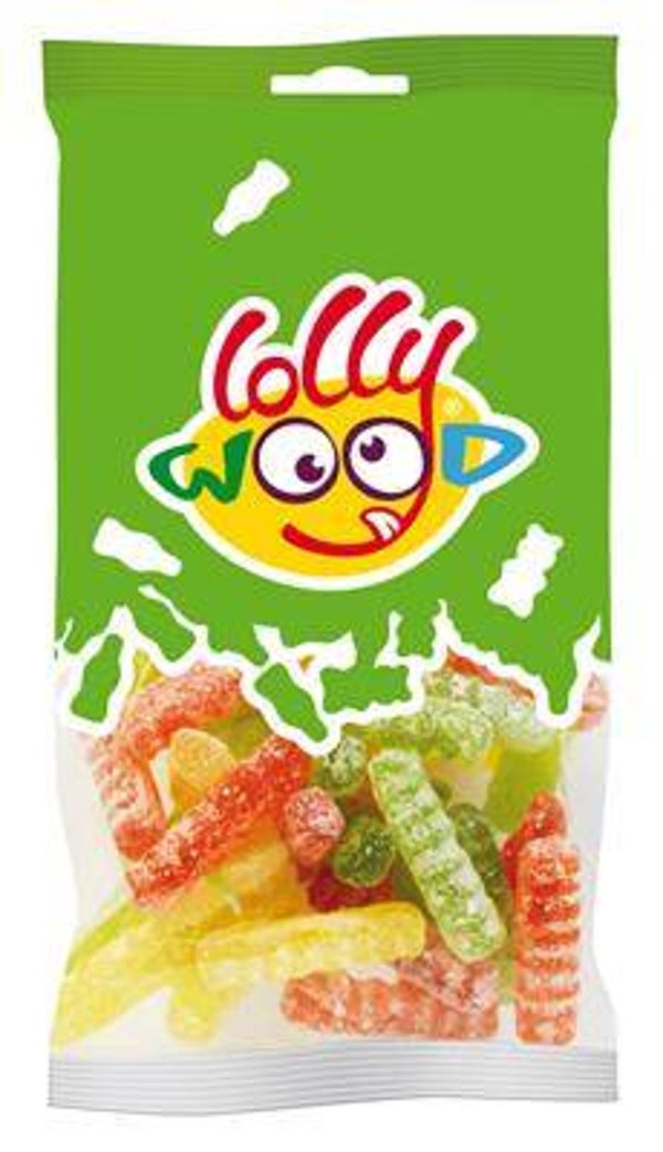 LOLLYWOOD HARDE ZUURTJES 15X110G Art nr. 36959