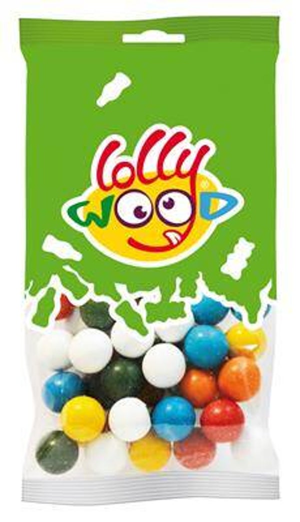 LOLLYWOOD KAUWGOMBALLEN 15X110G Art nr. 36310