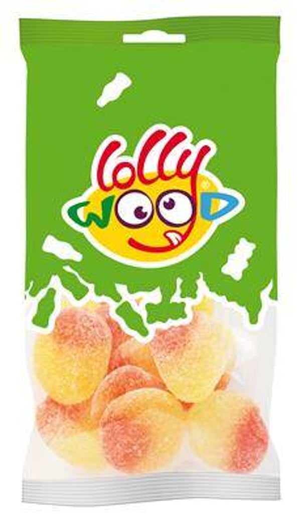 LOLLYWOOD PERZIKEN 15X110G Art nr. 36958