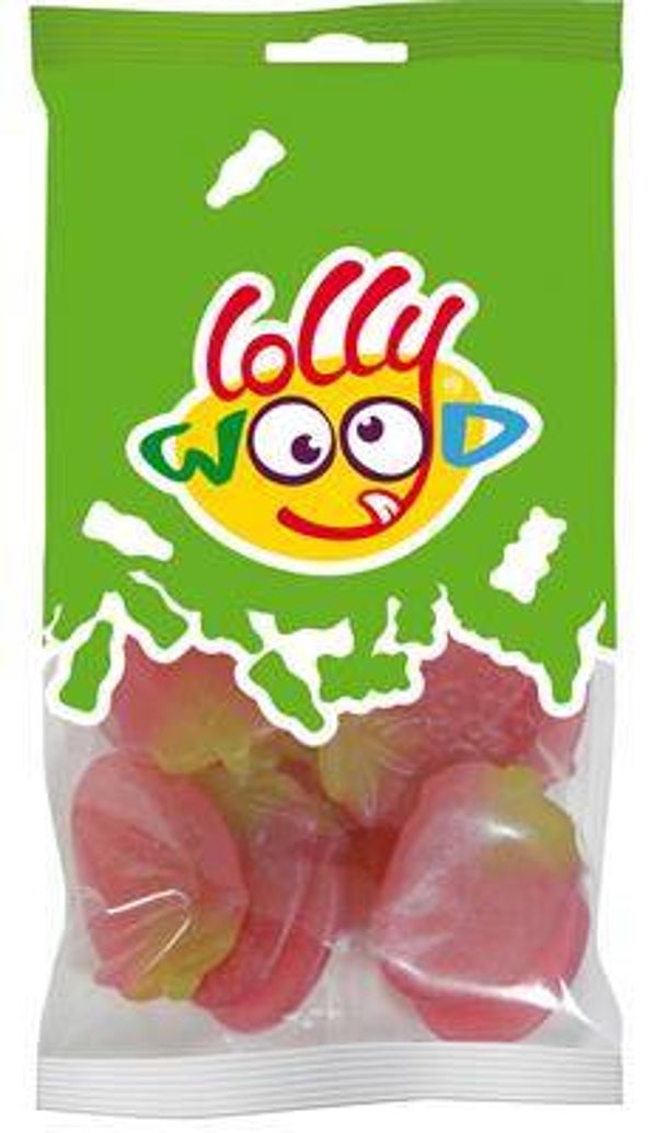 LOLLYWOOD REUZE AARDBEI 15X110G Art nr. 54826