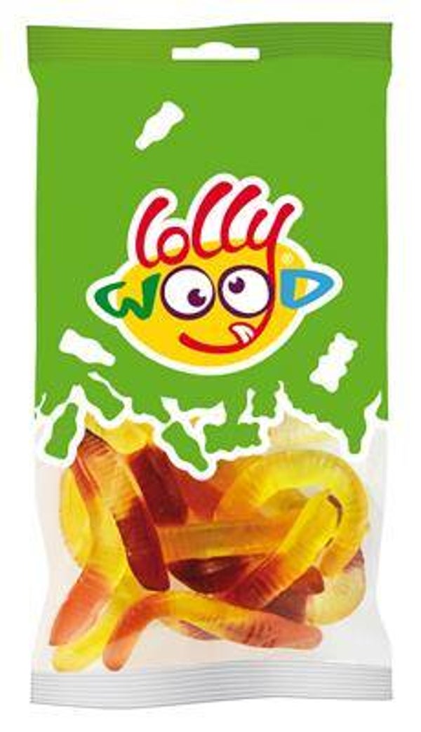 LOLLYWOOD WORMEN 15X110G Art nr. 36314