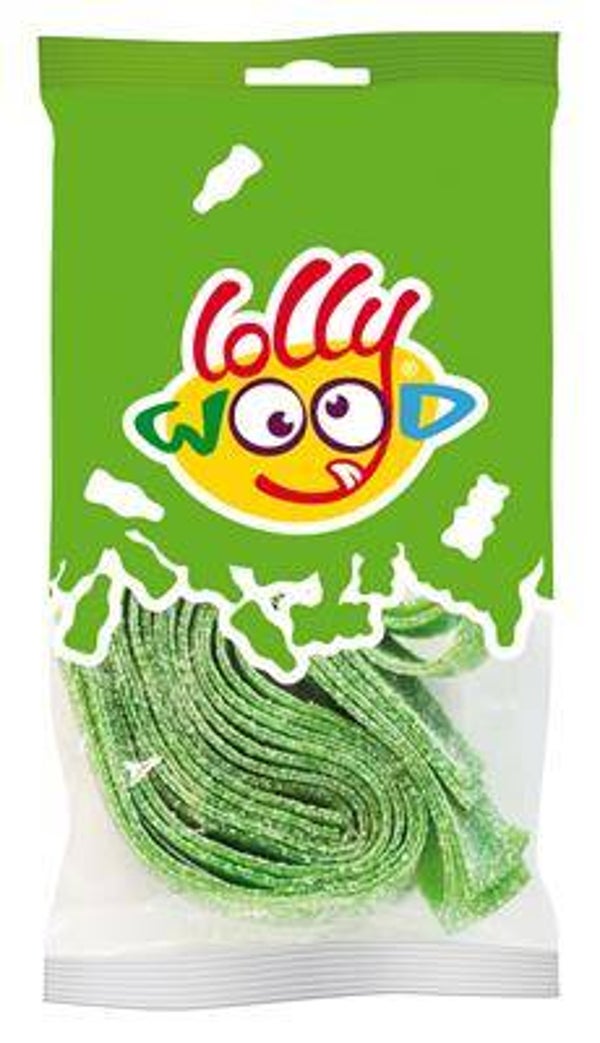 LOLLYWOOD ZURE APPELMATJES 15X65G Art nr. 36289