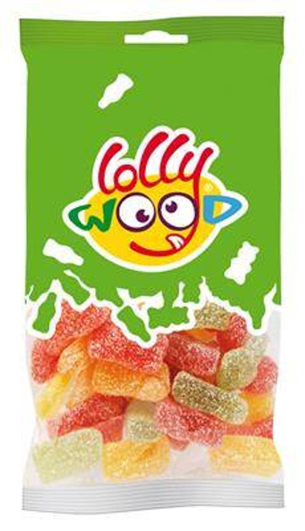 LOLLYWOOD ZURE MINI FRIETEN 15X110G Art nr. 36301