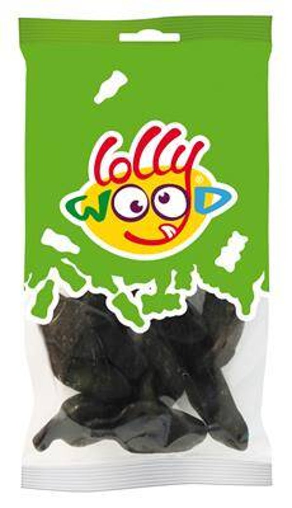 LOLLYWOOD ZWARTE MUIZEN 15X110G Art nr. 36957