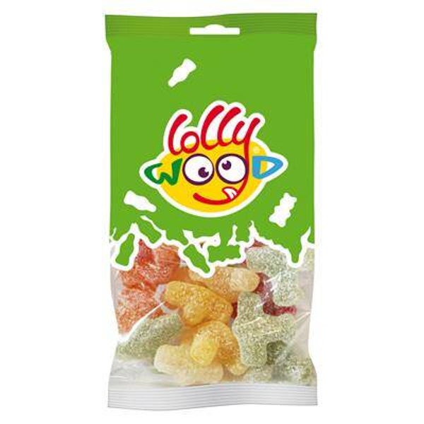 LOLLYWOOD ZURE VLIEGERS 15X110G Art nr. 50585