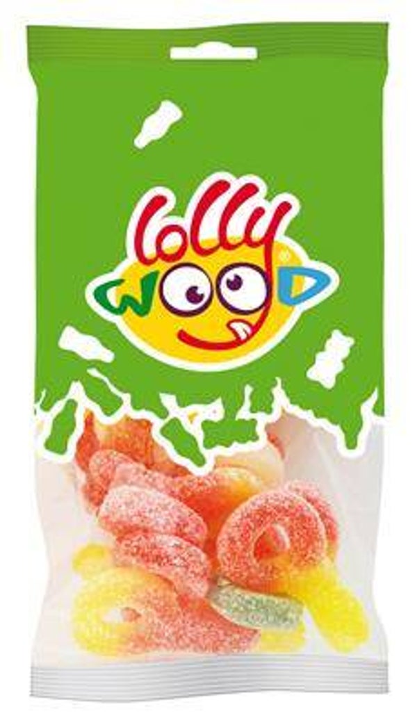 LOLLYWOOD ZURE SPEENTJES 15X110G Art nr. 36306