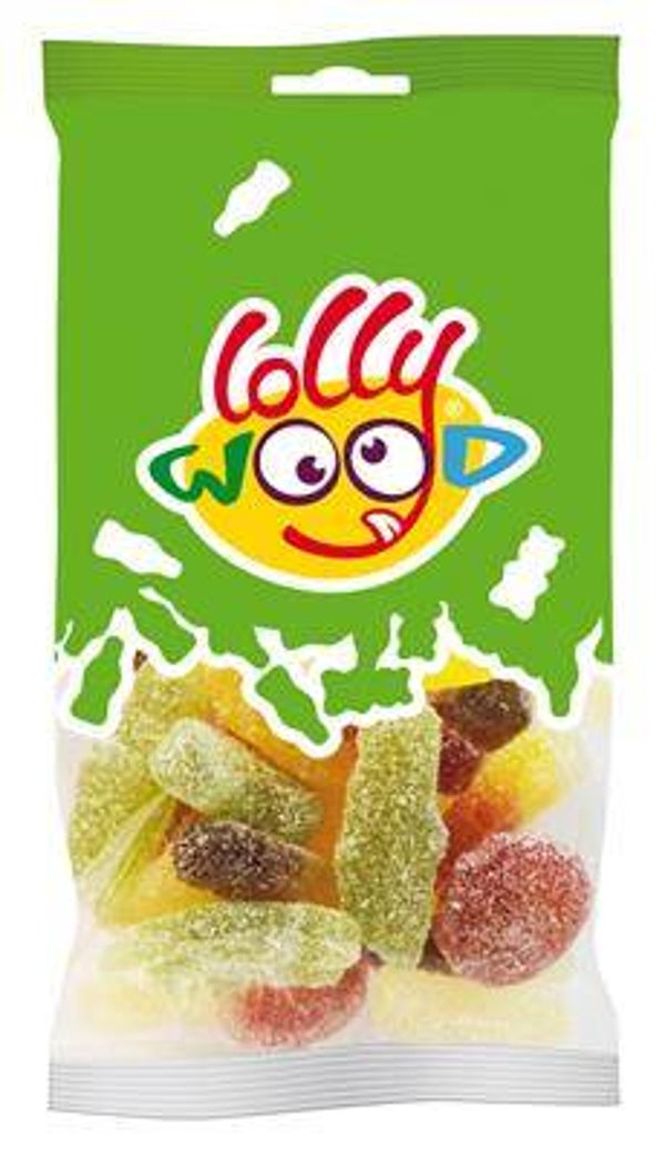 LOLLYWOOD ZURE SNOEPMIX 15X110G Art nr. 36963