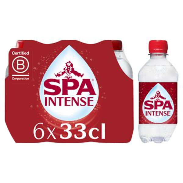 SPA INTENSE PET 4X33CL 6-PACK Art nr. 44079
