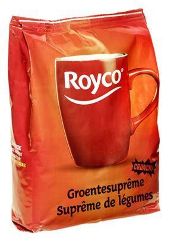 ROYCO VENDING CRUNCHY GROENTESUPRÊME 90 PORTIES X2 Art nr. 42592