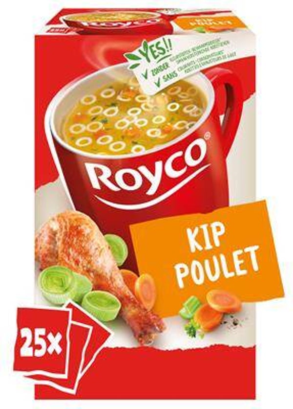 Hover om in te zoomen | Klik om te vergroten ROYCO CLASSIC KIP 25 ZAKJES Art nr. 33483