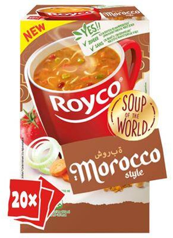 ROYCO WORLD MORROCAN STYLE 20 ZAKJES Art nr. 55449