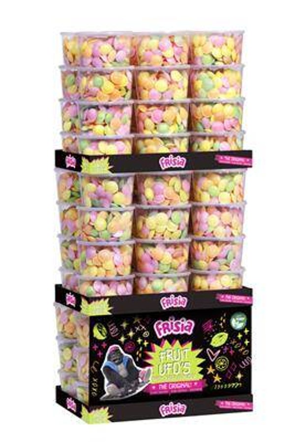 FRISIA DISPLAY ZURE HOSTIES 66X125G 100 STUKS Art nr. 55859